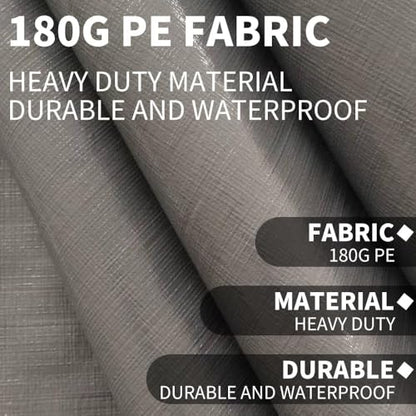 12 x 20 FT Carport Replacement Cover (192 Ounce)