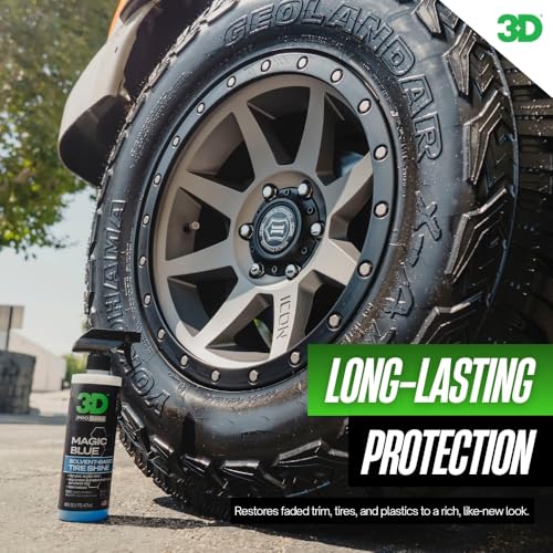 Magic Blue Tire Shine Spray (128 Fl Oz)