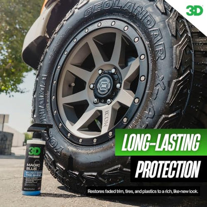 Magic Blue Tire Shine Spray (128 Fl Oz)