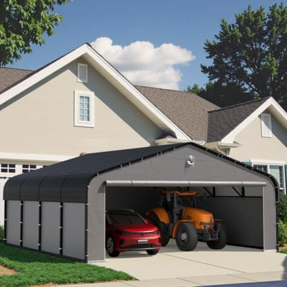 20x20 Heavy Duty Metal Carport