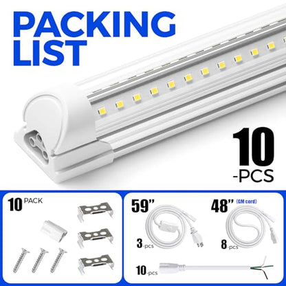 T8 LED Shop Lights 6FT