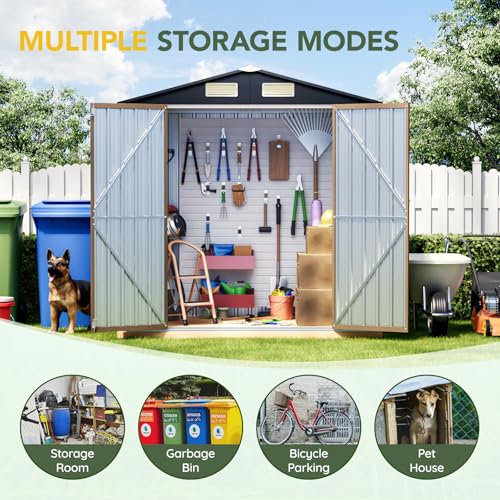 Outdoor Steel Storage Shed