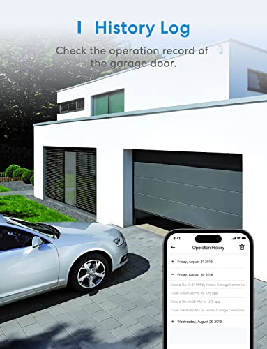Smart Garage Door Opener Remote with External Antenna