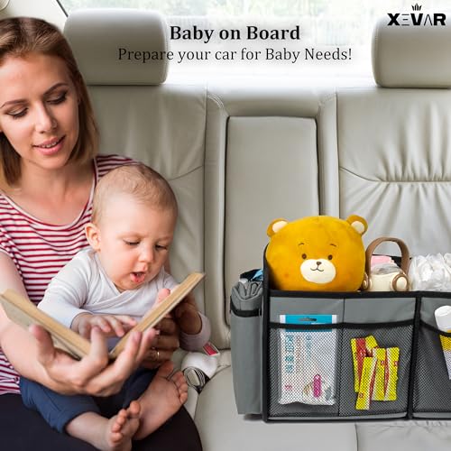 Baby Diaper Caddy Organizer with Changing Mat