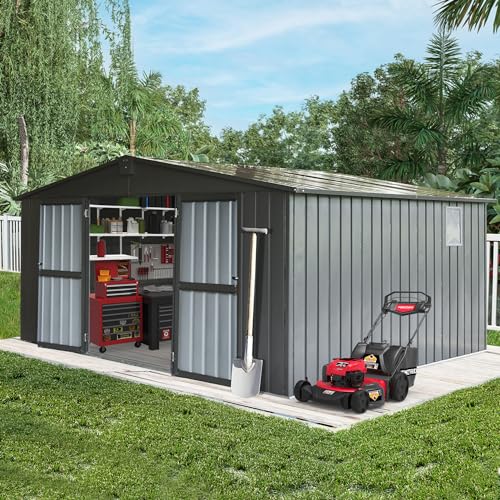 Domi Outdoor Storage Shed 11' x 12.5'
