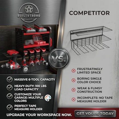 Power Tool Organizer Wall Mount