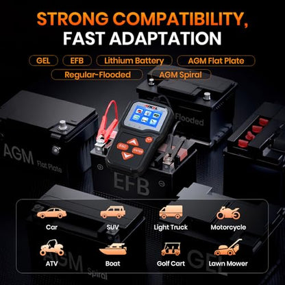 BA301 6V 12V Car Battery Tester