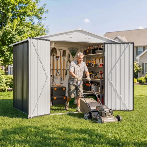 6x8 FT Outdoor Storage Shed