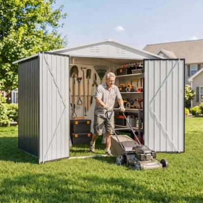 6x8 FT Outdoor Storage Shed