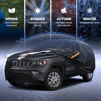 Multi Layer Car Cover Custom Fit for Jeep Grand Cherokee