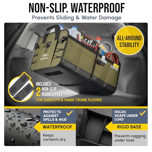 Large Car Trunk Organizer