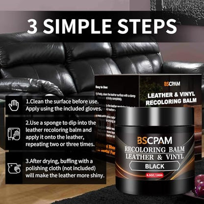 Black Leather Recoloring Balm