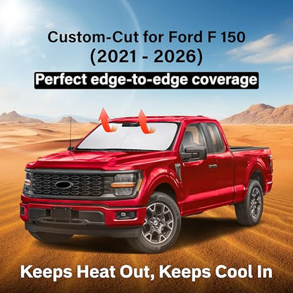 Windshield Sun Shade Compatible for Ford F
