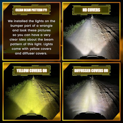 160W 5 Inch Driving Lights (2 Count)