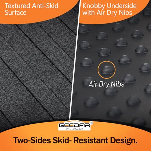 Rubber Bed Mat Compatible with 2024 2025 Toyota Tacoma 5Ft Heavy Duty Truck Bed Mat for Toyota Tacoma 5ft Truck Bed Liner