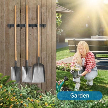 Broom Hanger and Mop Holder