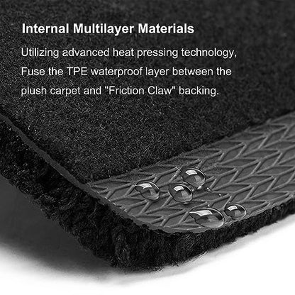 Carpet Floor Mats for Tesla Model 3 Highland 2024