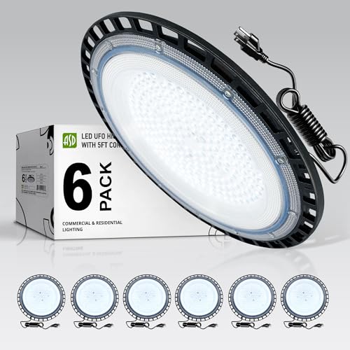 150W LED Low Bay Lighting (6 Count)
