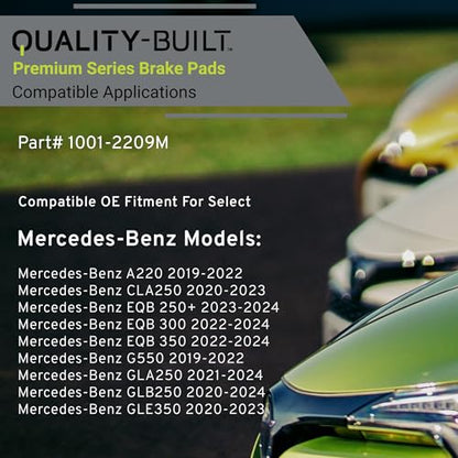 Front Semi Metallic Brake Pads