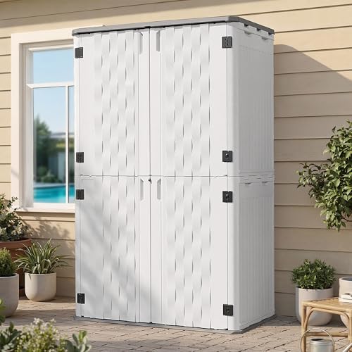 67 Cu.Ft Resin Outdoor Storage Shed