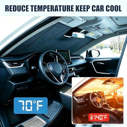 Custom Fit Windshield Sun Shade for Silverado
