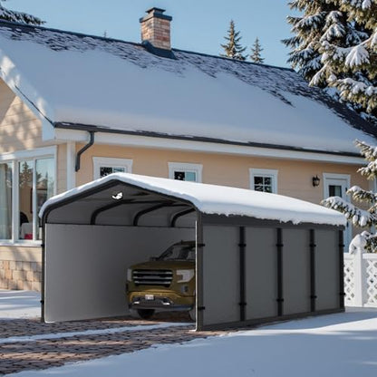 12x20 Heavy Duty Metal Carport