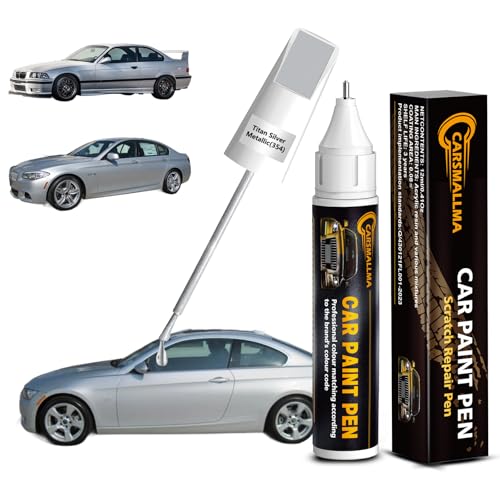 354 Titan Silver Metallic Car Touch Up Paint for BMW