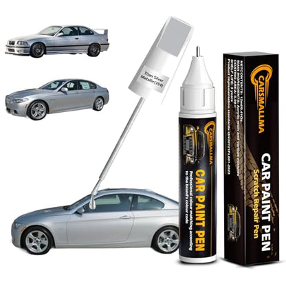354 Titan Silver Metallic Car Touch Up Paint for BMW