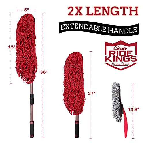 Exterior Car Duster & Brush Kit