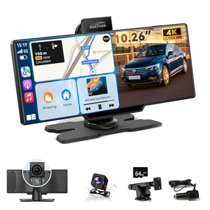 Wireless Portable Carplay Screen for Car