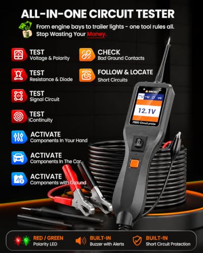 PB60 Automotive Power Circuit Probe Tester