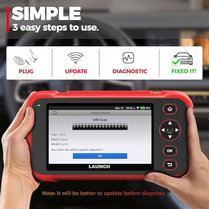 CRP123I V3.0 OBD2 Scanner with 4