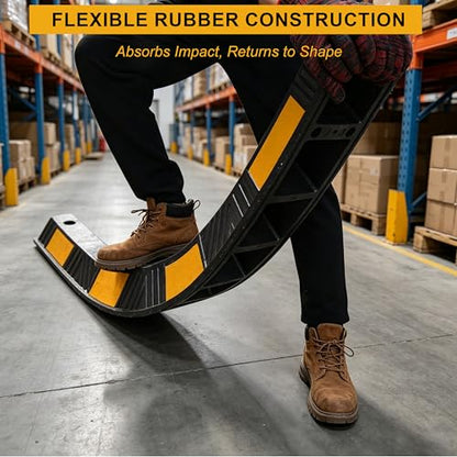 72" Rubber Parking Curb 2 Pack
