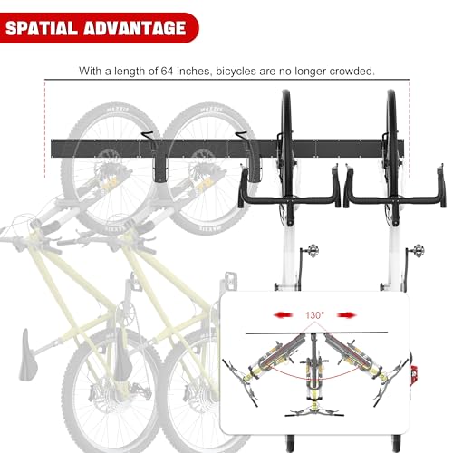 Swivel Bike Storage Rack