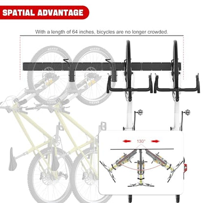 Swivel Bike Storage Rack