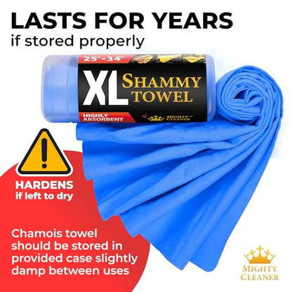 XL Shammy Towel for Car (2 Count)