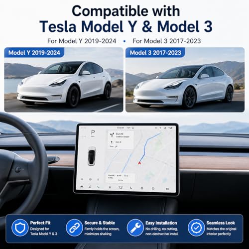 Screen Swivel Mount for Tesla Model 3 2017