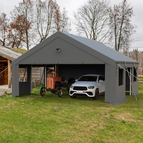 20x20 Heavy Duty Carport Canopy