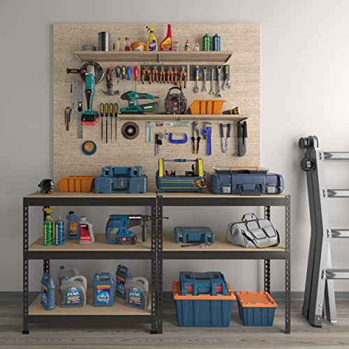 71" H Heavy Duty Storage Shelves (3 Count)