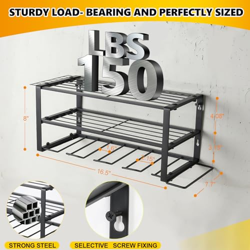 Wall Mount Power Tool Organizer