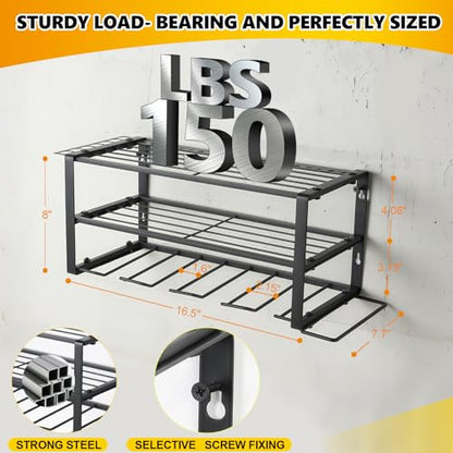 Wall Mount Power Tool Organizer