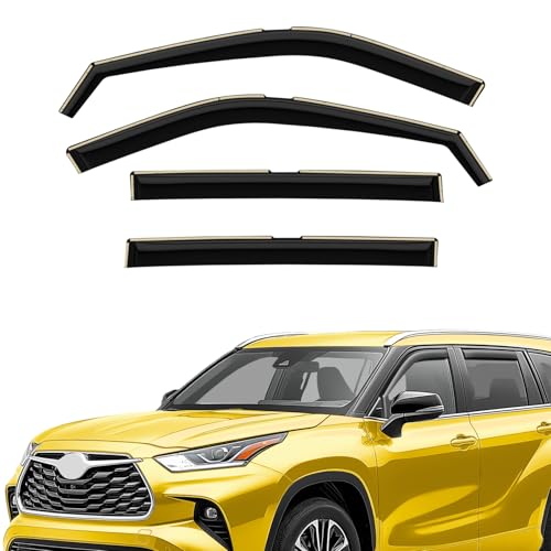 Extra Durable Window Deflectors in (4 Count)