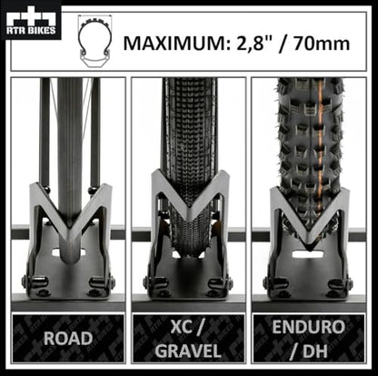 Brutus Professional Bike Floor Stand