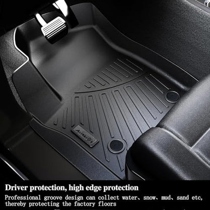2 Rows Floor Mats for 2025 Nissan Armada 7 and 8 Passenger Models