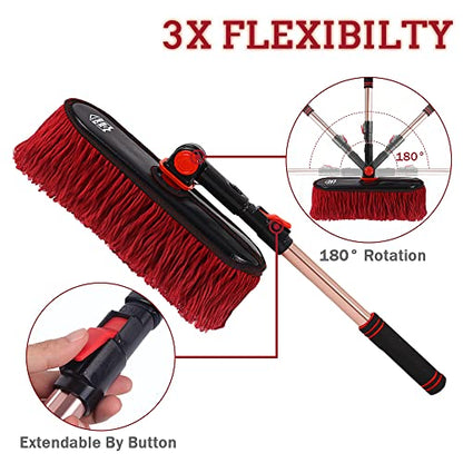 Exterior Car Duster & Brush Kit