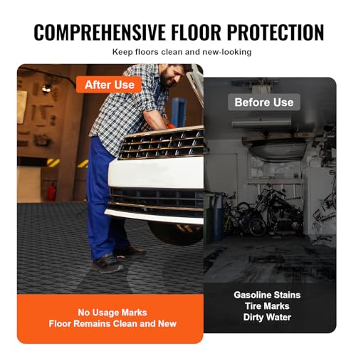 Garage Floor Tiles 12 x 12 x 0.53 inch