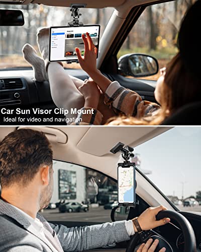 Sun Visor Car Tablet Holder