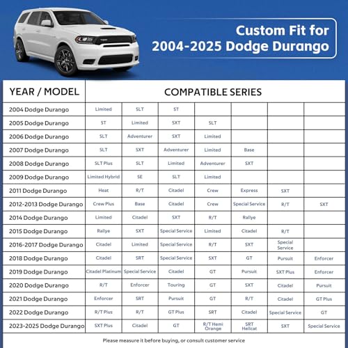 10 Layers SUV Car Cover Custom Fit for Dodge Durango