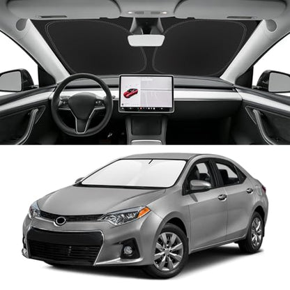 Custom Fit Windshield Sun Shade for Toyota Corolla 2014