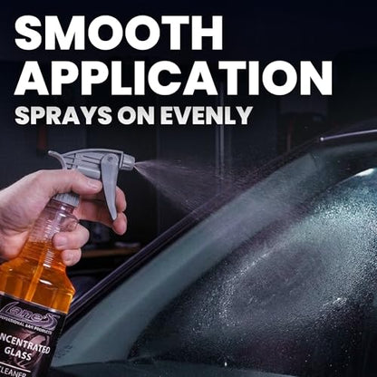 Concentrated Auto Glass Cleaner for Cars (32 Fl Oz)